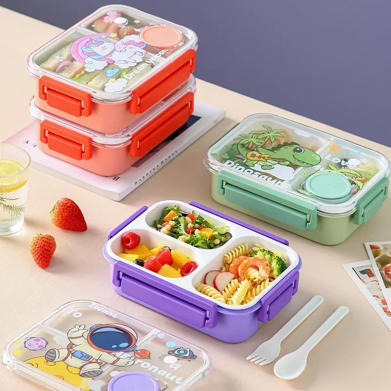 Food Prep Snacks - 유니콘 만화 도시락통 어린이 학생 유아