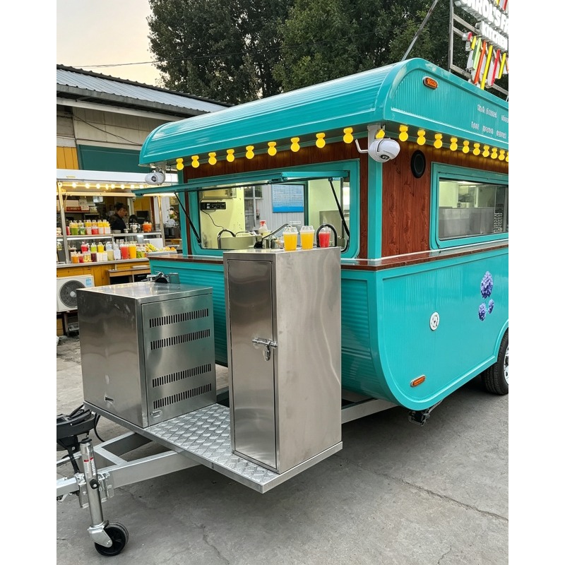 Street Food Snacks - 상업 거리 야시장 케이터링 노점 카트