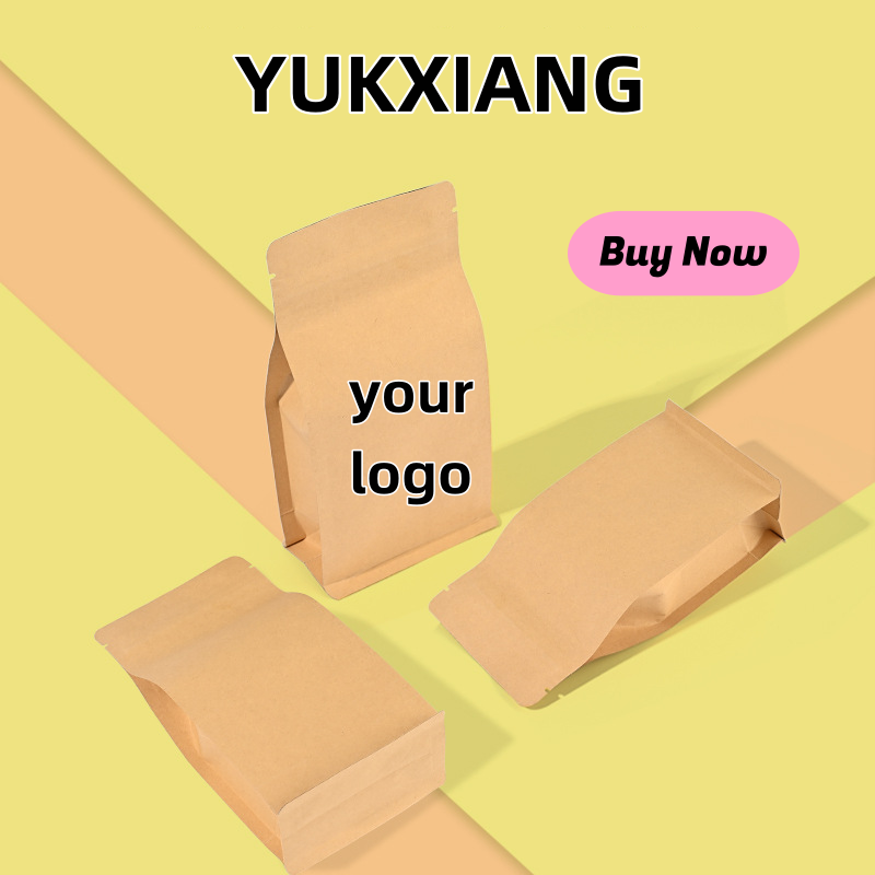 Logo Food Snack - 맞춤형 로고 크라프트 종이 알루미늄 호일