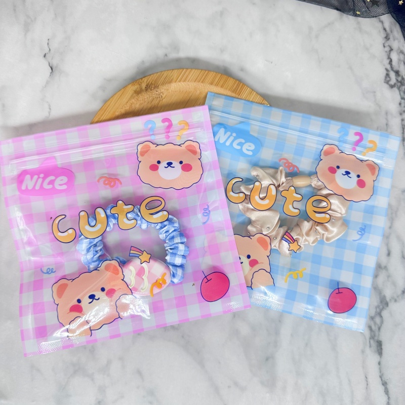 Food Like Snacks - 24pcs 만화 선물 보관 가방 재사용