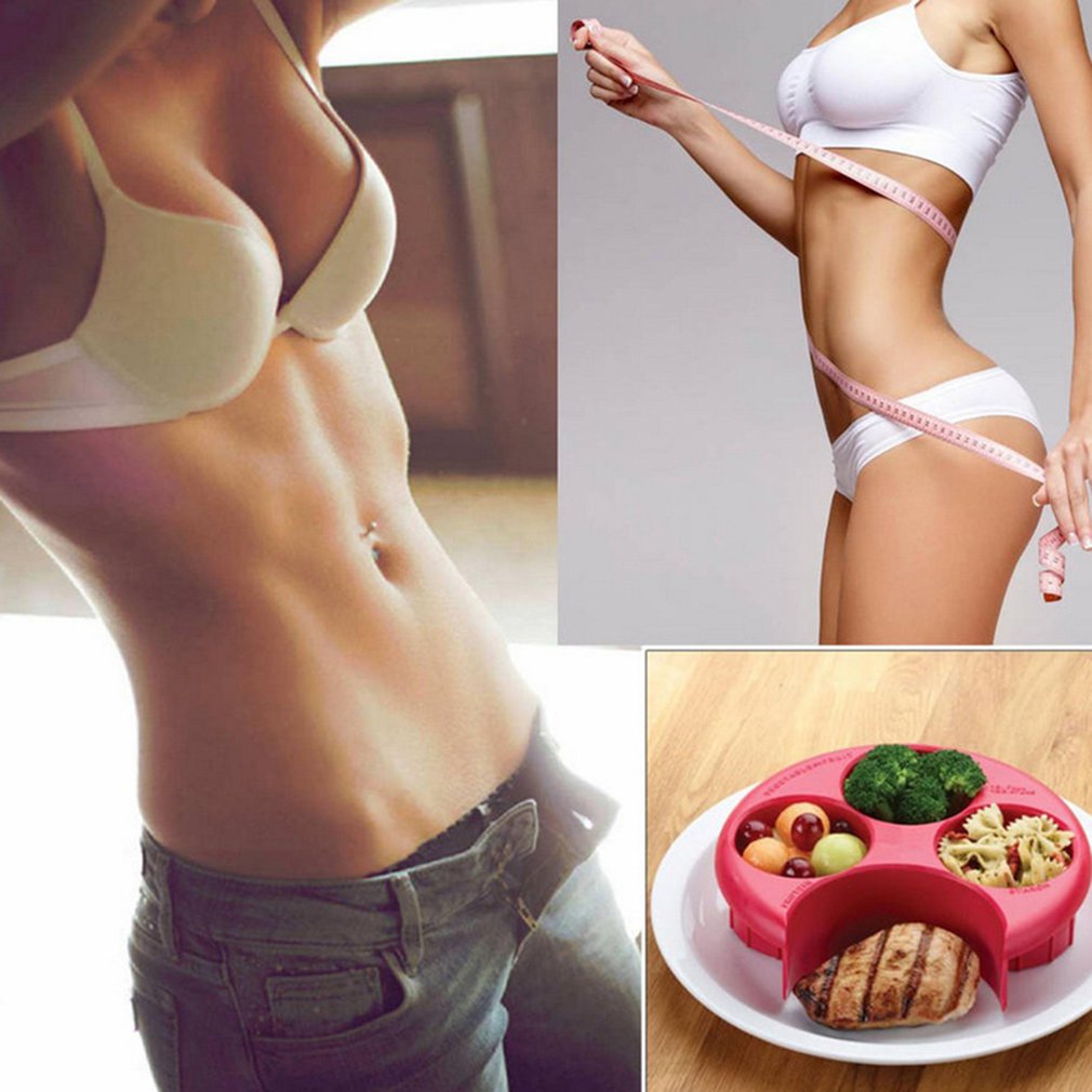 여아용 휴대용 식사 측정 부분 컨트롤 플레이트, 무게추 - Food Snacks To Lose Weight 리뷰 및 가격