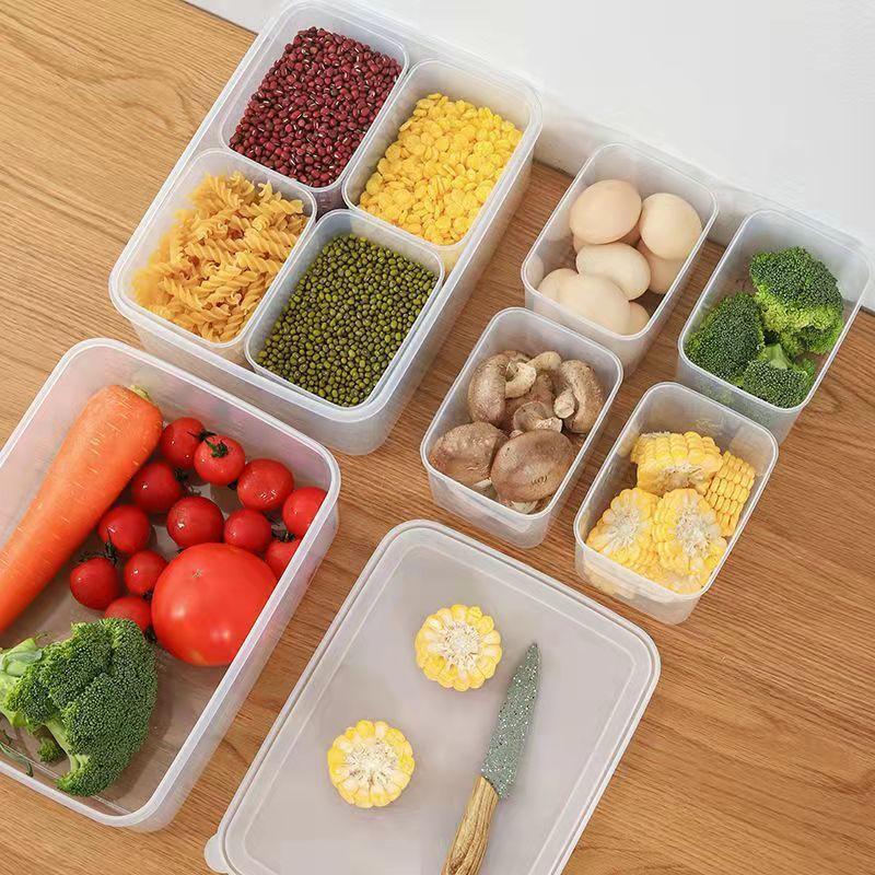 4 in 1 냉장고 크리스퍼 박스 투명 식품 보관함 M - Food Prep Snacks 리뷰 및 가격