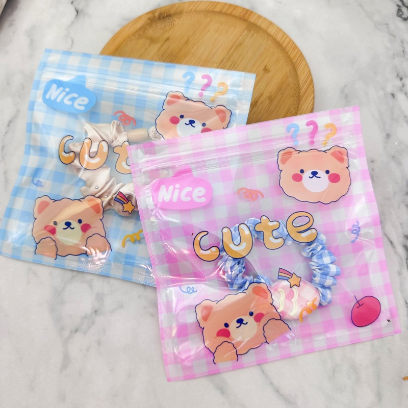 24pcs 만화 선물 보관 가방 재사용 가능한 지퍼락  - Food Like Snacks 리뷰 및 가격
