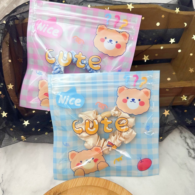 24pcs 만화 선물 보관 가방 재사용 가능한 지퍼락  - Food Like Snacks 리뷰 및 가격
