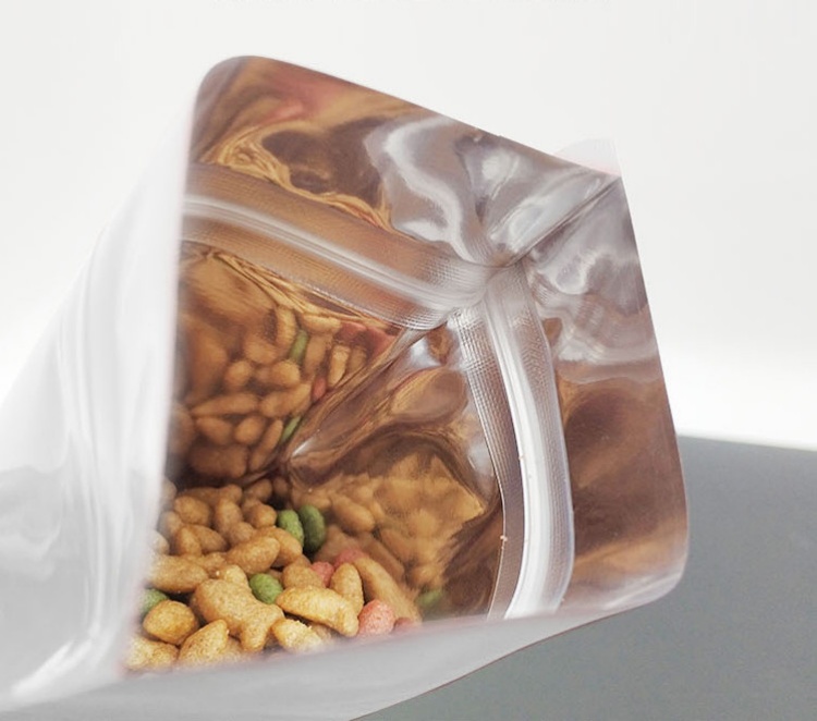 100PCS 스탠드업 무광/유광 흰색 알루미늄 호일 지 - Food Like Snacks 리뷰 및 가격