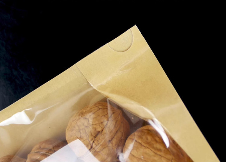 100개 투명 스탠드업 크라프트 종이 지퍼백 DIY 맞 - Food Like Snacks 리뷰 및 가격